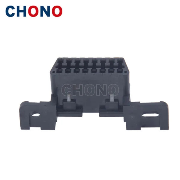 12110250 Delphi 16 Hole Black Unsealed Female Obd2 Car Connector (3)