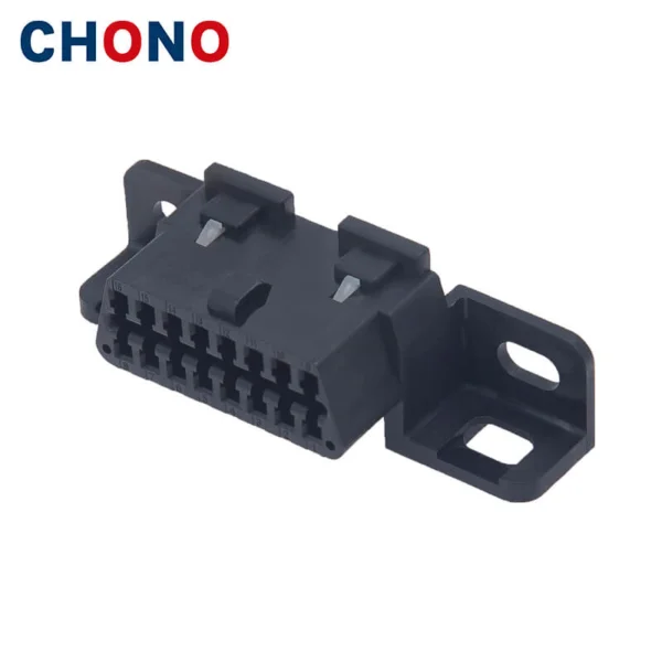 12110250 Delphi 16 Hole Black Unsealed Female Obd2 Car Connector