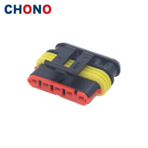 282089 1 5 Hole Electrical Amp Connector