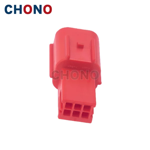 6 Pin Jst Red Male Electrical Wiring Connector (2)