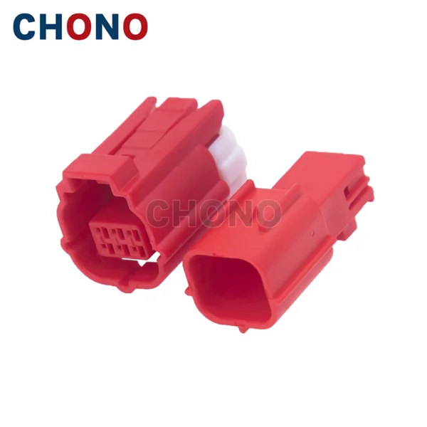 6 Pin Jst Red Male Female Electrical Wiring Connector