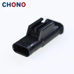 872 658 521 3 Way Male Blade Reversal Radar Connector Socket