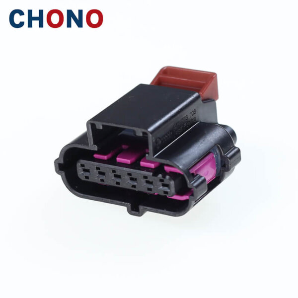 8k0 973 706 A 6 Way Gas Throttle Pedal Automotive Connector For Audi Vw