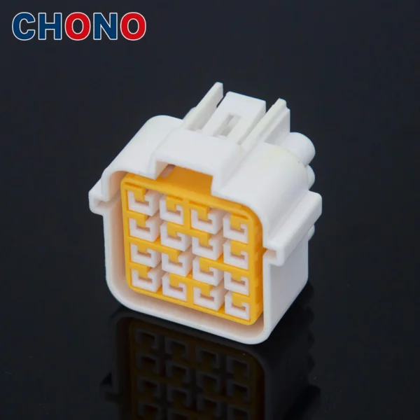 Fw C 16f B 16 Way Female Waterproof Furukawa White Elctrical Wiring Cable Connector