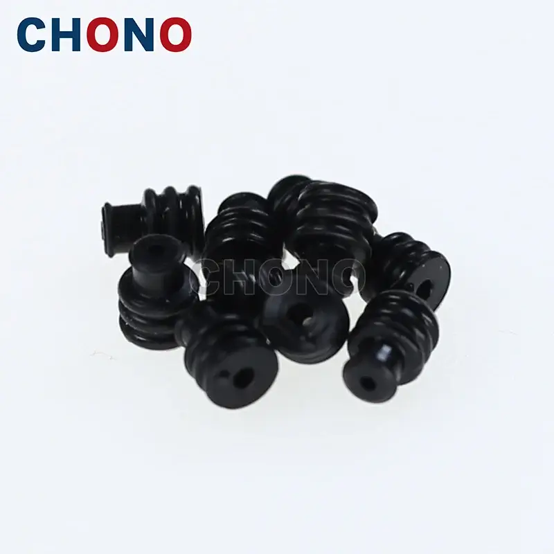 Silicon Black Rubber Wiring Seal 20awg