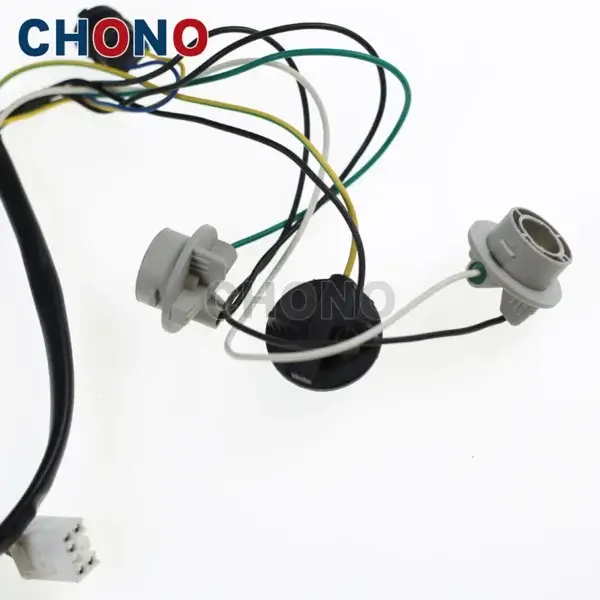 Led Tail Lights Socket Wiring Harness For Toyota (3)