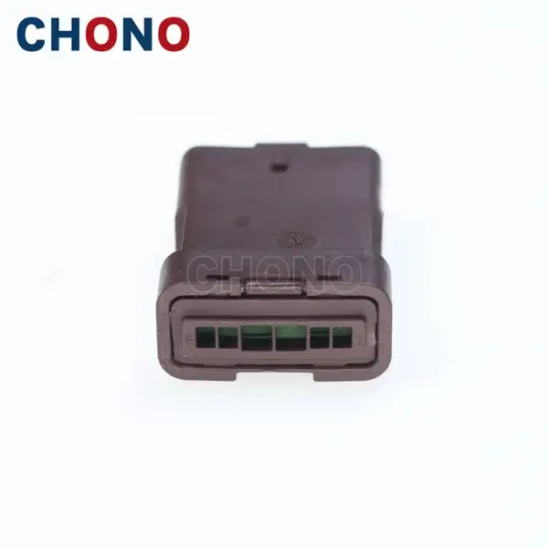 6 Hole Fci Brown Male Car Electrical Sealed Hybrid Connector (3)