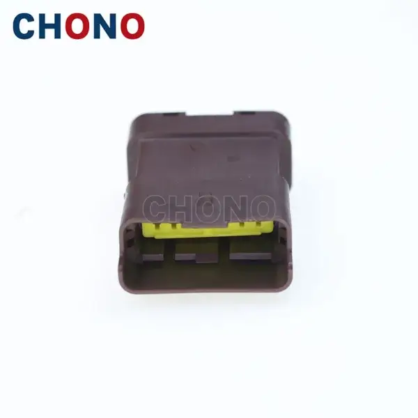 6 Hole Fci Brown Male Car Electrical Sealed Hybrid Connector (4)