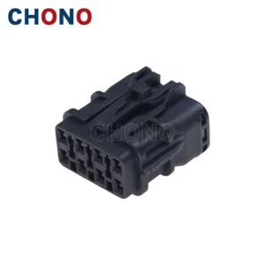 8 Position Equivalent Black Female Auto Lighting Plug 7123 7484 30