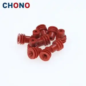 Red Automotive Silicon Rubber Wire Seals S005 1.5b (2)