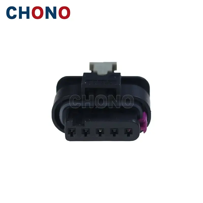 1 1718806 1 Te Connectivity 5 Hole Male Air Flow Meter Sensor Plug For Audi Vw (4)