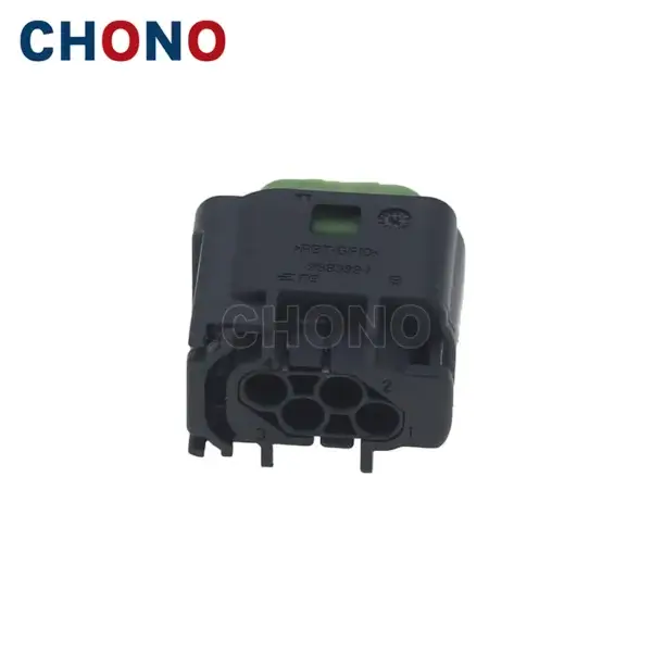 1 967640 1 4 Way Tyco Amp Mqs Waterproof Automobile Connector (3)