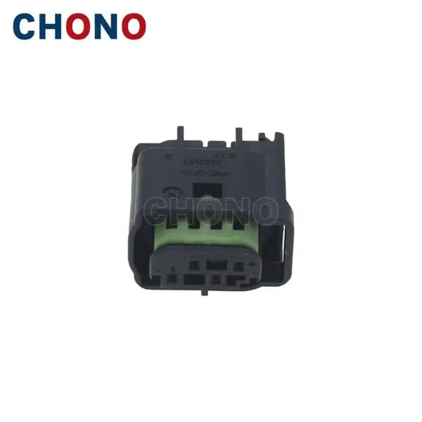 1 967640 1 4 Way Tyco Amp Mqs Waterproof Automobile Connector (4)