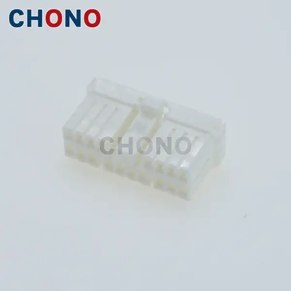 173853 1 18 Poles Te Connectivity Pa66 Plastic Wiring Connector (2)