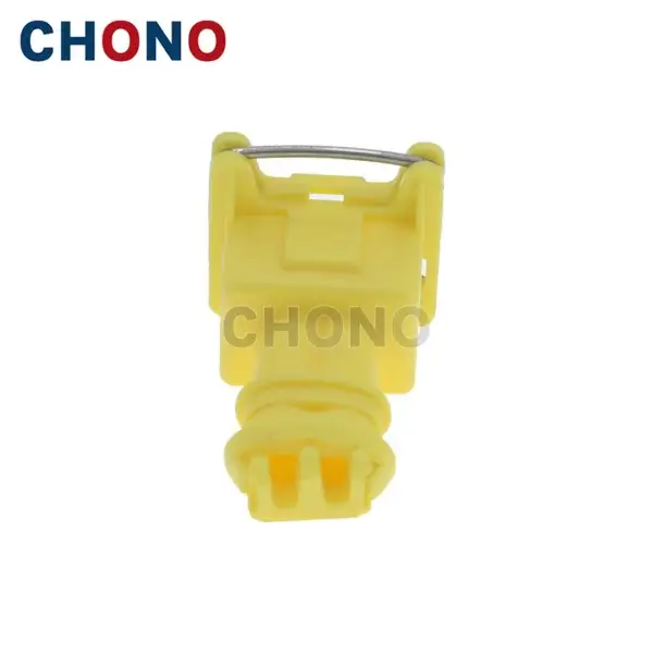 282189 7 Te 2 Way Female Yellow Timer Connector Housing (3)