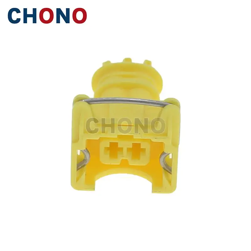 282189 7 Te 2 Way Female Yellow Timer Connector Housing (4)