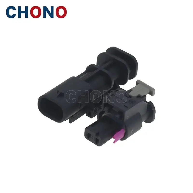 1 1703498 1 Te Connectivity Mcon 1.2mm 2 Pin Reversing Radar Automotive Connector (5)
