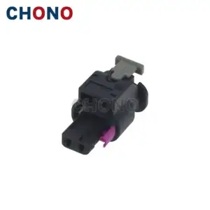 1 1718643 1 4f0 973 702 2 Pin Fuel Injector Auto Cable Pigtail Connector For Audi Vw Skoda