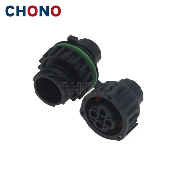 1 967402 3 Te Amp 4 Pin Male Waterproof Wire Harness Auto Connector (5)