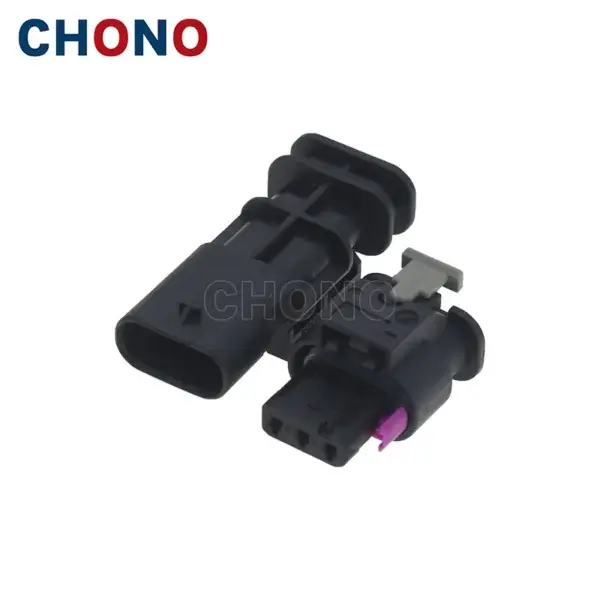 1 1703494 1 Te Connectivity 1.2mm Series Mcon 3 Pin Male Radar Reversing Sensor Connector (5)